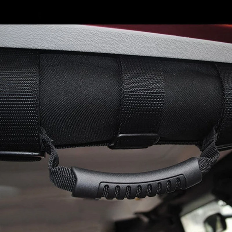 Поручень для выбора Jeep Wrangler, Utv, Quad gear(4-Pack) подходит для 1 1/2-3 дюймовых рулонных баров, сверхмощных ручек, Easy-T