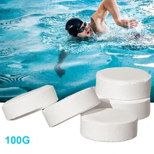 

50 Pcs Chlorine Tablets Multifunction Instant Pool Water Swimming Tub Spa Cleaning Tablet Concentrate Effervescent