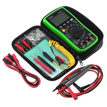 

ANENG AN870 Digital Multimeter 19999 Counts True RMS AC/DC Volt Amp Ohm Capacitance Frequency Temperature NCV Transistor Tester