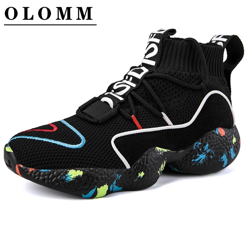 

Shoes For Men Sneakers Casual Men Sock Shoes Breathable Tenis Masculino Adulto High Top Man Trainers Zapatos Hombre Sapatos