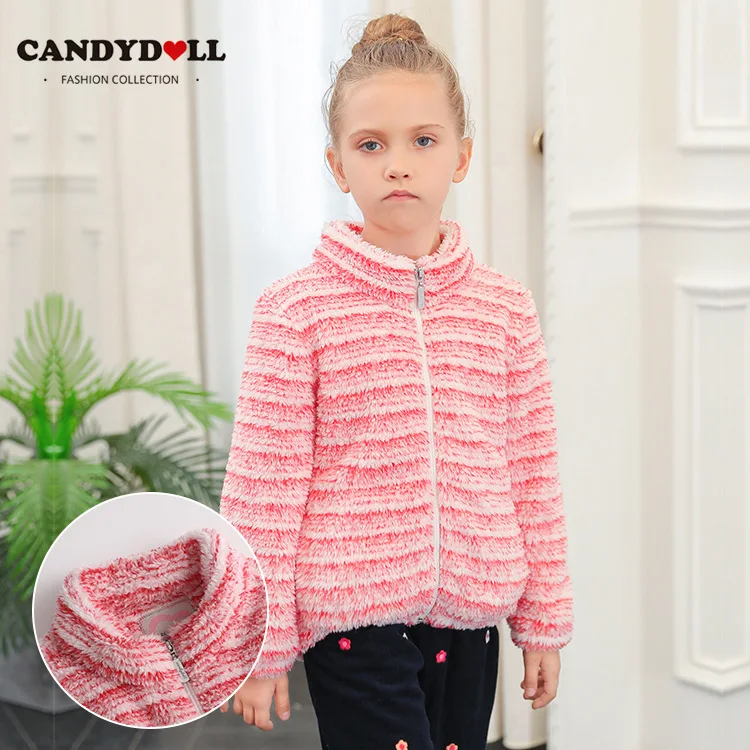 CANDYDOLL/Новинка осенняя одежда очень мягкая удобная хлопковая куртка с принтом