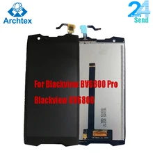 Para original blackview bv6800 bv6800 pro display lcd + tela de toque digitador assembléia substituição 5.7 fffhd 18:9 ips display