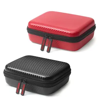 

PU Leather Carbon Pattern Storage Bag Carrying Case for DJI OSMO Mobile 3 Camera
