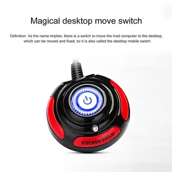 

1.6m Desktop Computer PC Case Power Supply On/Off Reset HDD Push Button Switch Home Office Internet Computer Accessories Hot