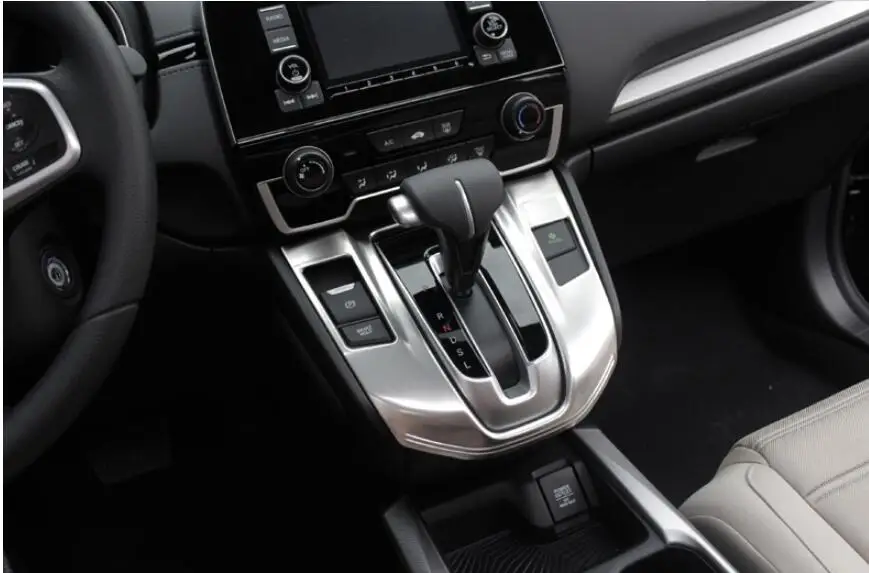 Панель переключения передач из нержавеющей стали для HONDA CR-V CRV 5th Gen