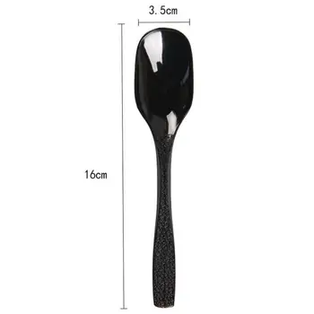 

Disposable Plastic Spoon Individually Packaged 100pc16cm Long Handle Duckbill Spoon Fruit Fishing Roasted Fairy Grass Dessert