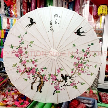 

The intangible cultural heritage Chinese traditional crafts classical paper umbrella 50pcs