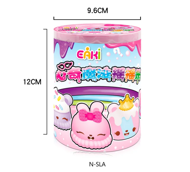 Новые оригинальные EAKI Poopsie Slime Shake Куклы Игрушки для девочек кристалл цвет глина хобби аксессуары DIY головоломки детские игрушки - Цвет: SLA