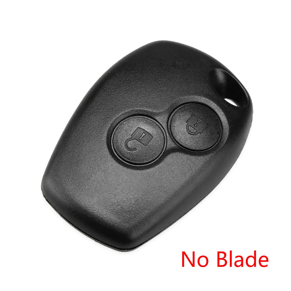 N0 Blade Case Dandkey пульт дистанционного ключа оболочки для Renault Duster Clio DACIA 3 Twingo Logan Sandero модус для Nissan 2 кнопки ключ сигнализации автомобиля чехол - Цвет: N0 Blade Case