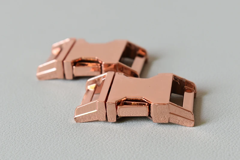 100pcs/lot nickle metal side release buckles 20mm webbing for paracord dog collar clip buckles DIY sewing accessories hardware
