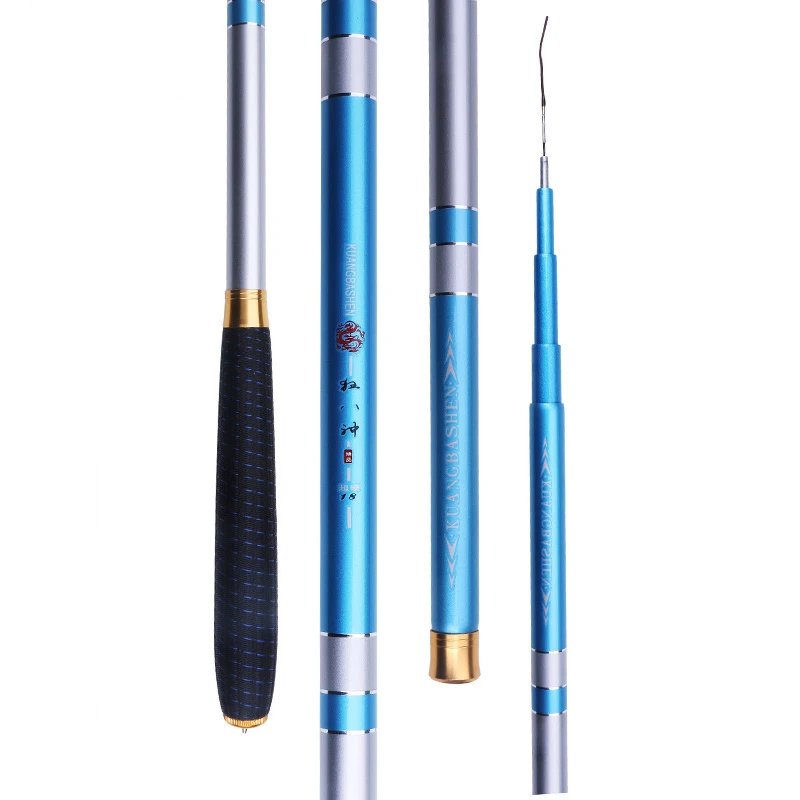 

2020 High Quality Fishing Rod 3.6m/3.9m/4.5m/4.8m/5.4m 6.3m/7.2m Telescopic Fishing Rod Carbon Fiber Hand Pole Super Light Hard