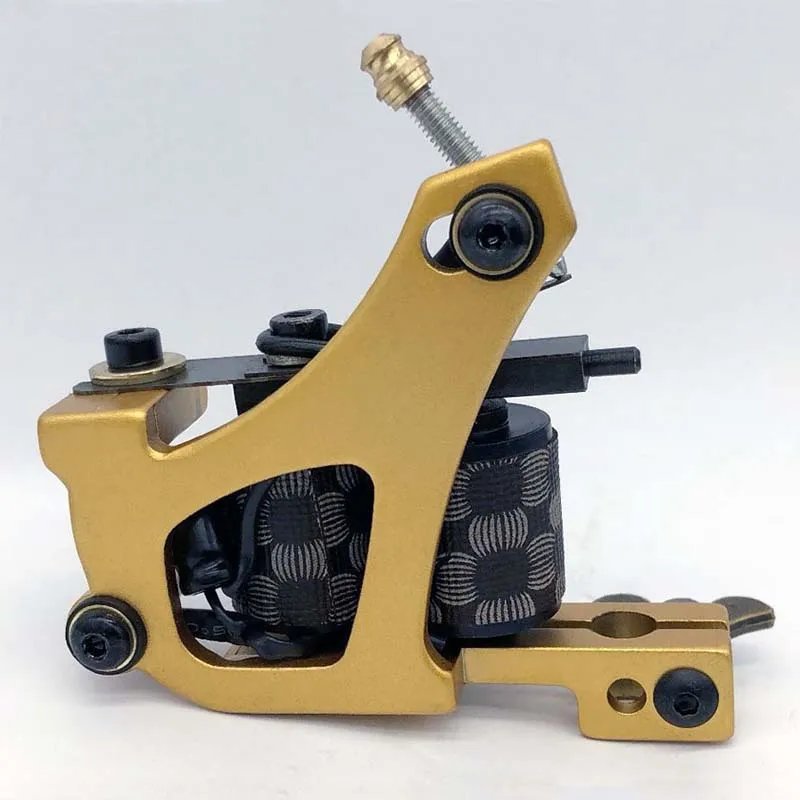 Newest Coil Tattoo Machine Gun For Liner Shader Hand assembled 10 Wrap