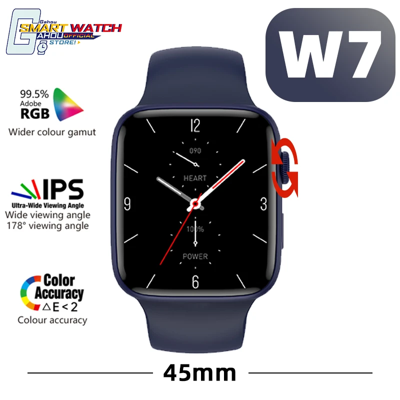 Reloj inteligente W7 IWO 14 Pro Max Serie para hombre y mujer, smartwatch deportivo 45mm, PK DT100 Max W37 Pro iwo 13|Relojes inteligentes| - AliExpress