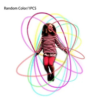 

Hot Sale Kids Skipping Rope Neutral Plastic Colorful Flash Jump Rope Sports Led Light Skipping Rope Dropshipping