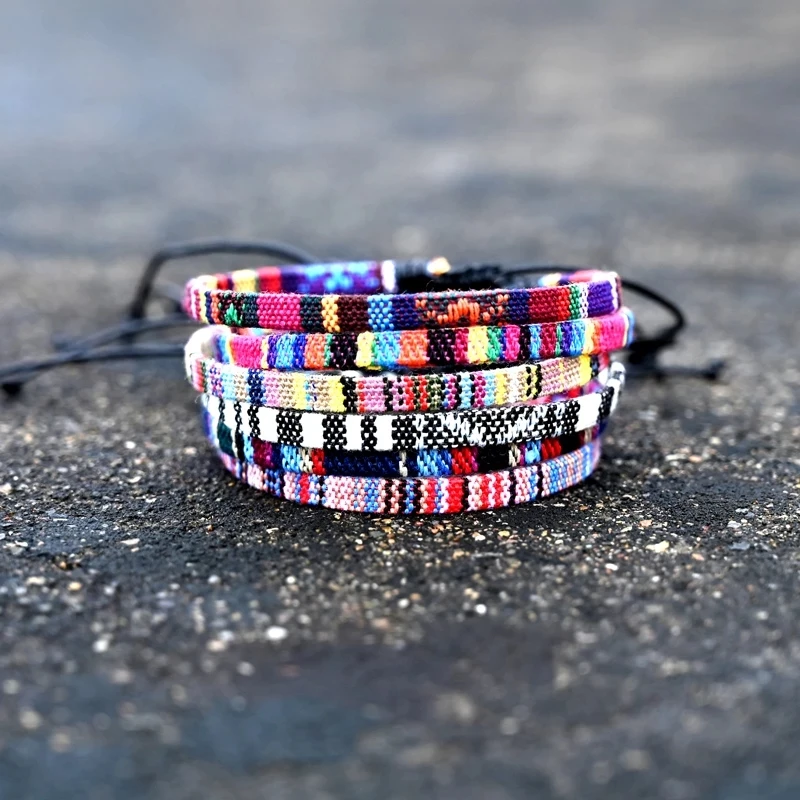Bracelet Charms Men's Women's Fashion Adjustable Durable Trendy Boho Handmade Bohemian Couple Bracelets Unisex Jewelry bracelet jewelry