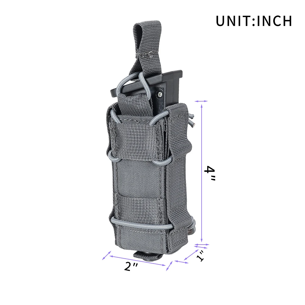 Отличный ELITE SPANKER Тактический Пистолет Журнал Чехол для фонарика держатель Glock19