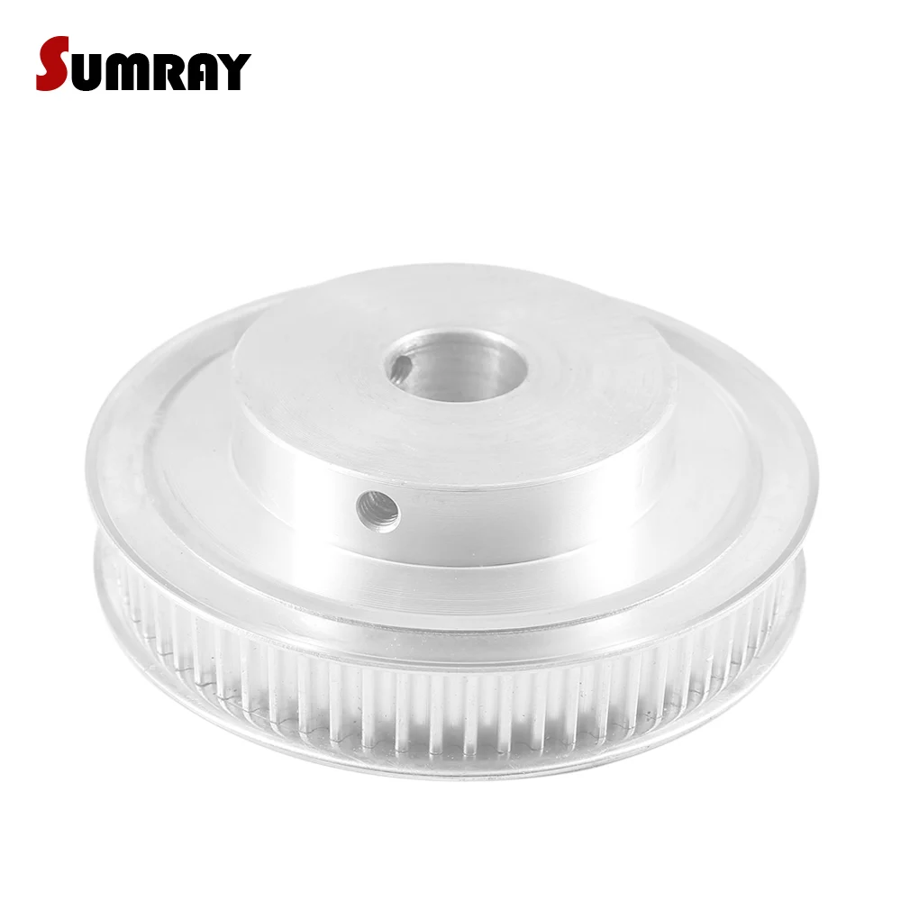 

SUMRAY 5M 80T Timing Pulley 12/16/19/20/25mm Bore CNC Belt Pulley 16/21mm Width Toothed Pulley Wheel for Engraving Machine