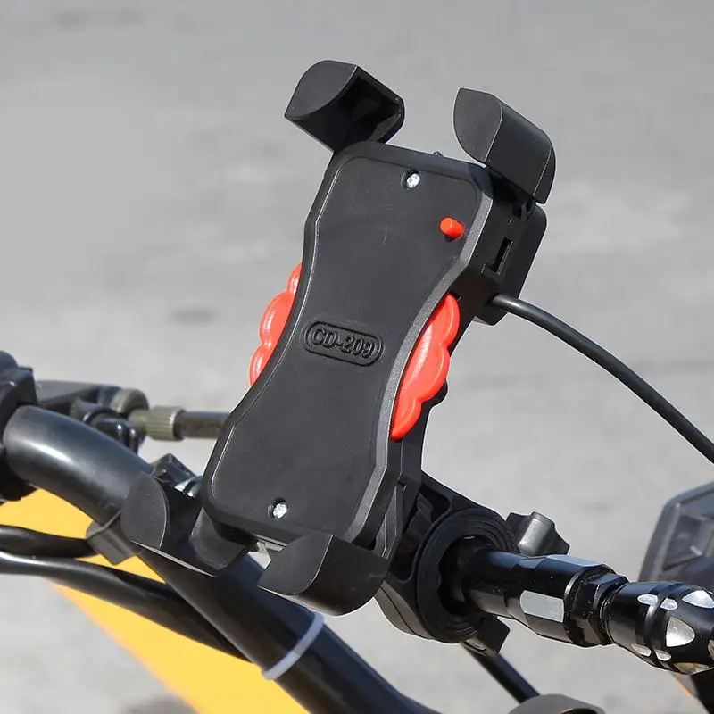 Dual USB Port 12V Waterproof Motocross Motorcycle Handlebar Charger 5V 2A Adapter Power Supply USB Socket ATV for Phone Mobile