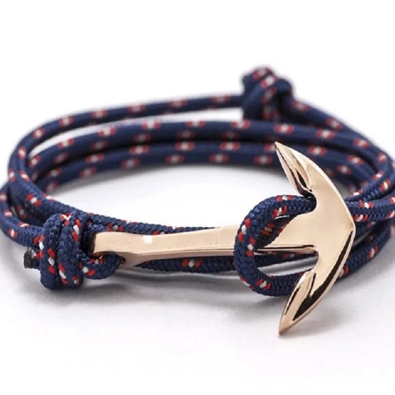 

Fashion Jewelry, Hand-woven rope bracelets, Fashion anchor bracelet