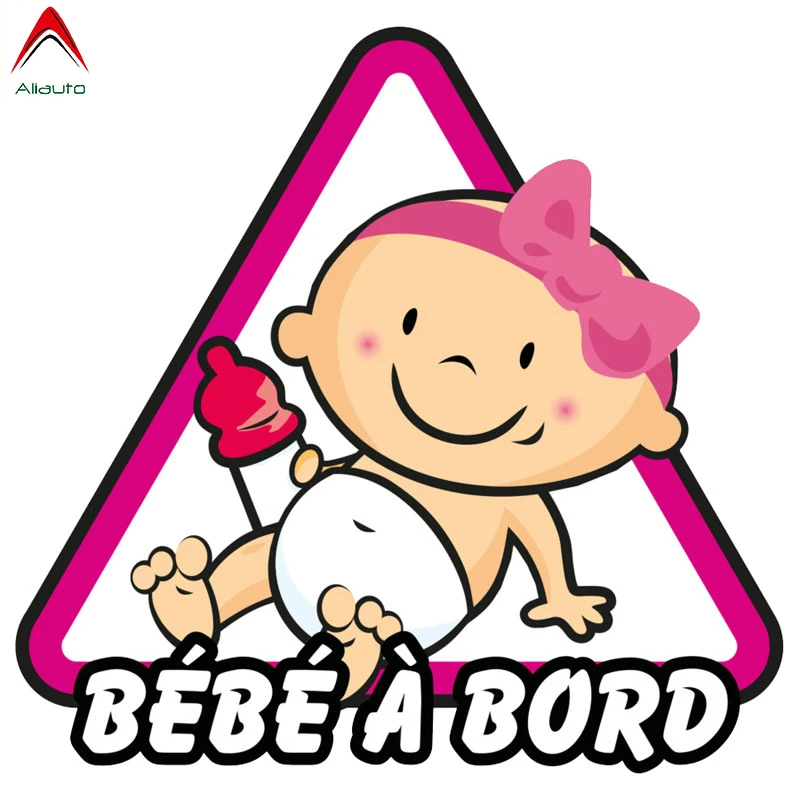 Aliauto Autocollant De Voiture De Dessins Animes Joli Bebe A Bord Accessoires Automobiles Autocollant En Pvc Pour Ford Focus 10cm 10cm Aliexpress