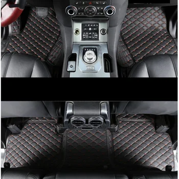 

leather car floor mat for range rover sport L494 2013 2014 2015 2016 2017 2018 2019 rug carpet accessories interior