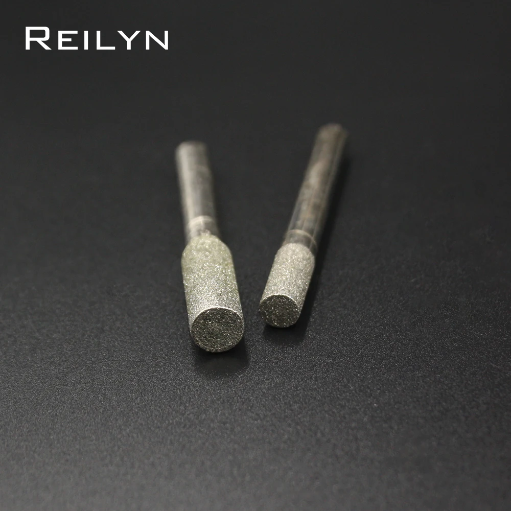 120# 6mm  6mm-30mm Grinding Head Diamond Grinding Head Emery grinding bits for diamond production