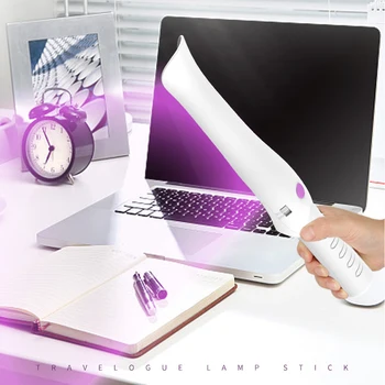 

UV Light UVC Lamp Sanitizer Stick LED Ultraviolet Lamp Bactericidal Disinfection Germicidal Lamp For Wand Home Disinfection Lamp