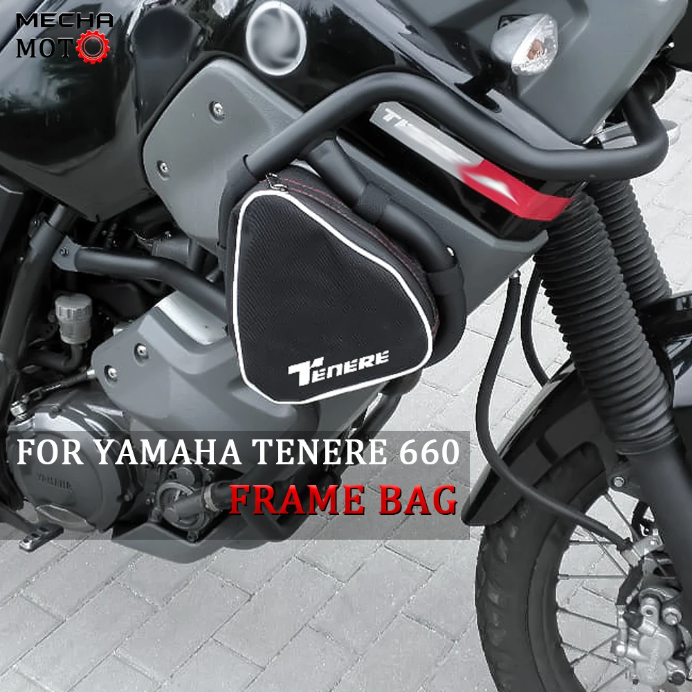 

Frame Crash Bars Motorcycle Waterproof Bag Repair Tool Placement Bag NEW For Yamaha Tenere 660 XT660Z XTZ660