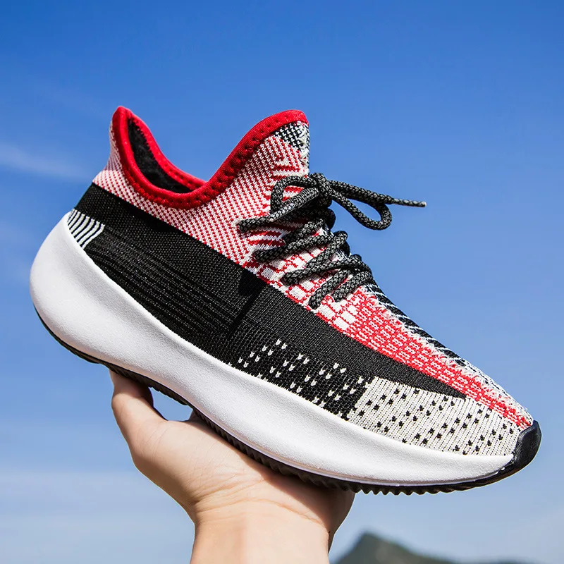 

Men Sneakers Breathable Casual No-slip Men Vulcanize Shoes Male Air Mesh Lace up Wear-resistant Shoes tenis masculino