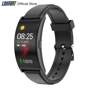

LOKMAT 1.5 Inch Flexible Screen Sport Smart Watch IP67 Waterproof AMOLED Heart Rate Monitor Fitness Bracelet Smartwatch Women