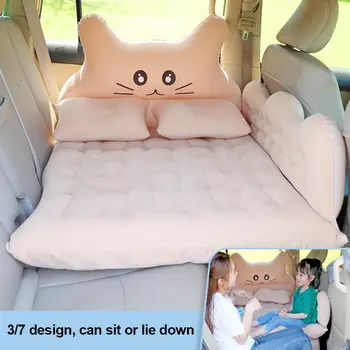 

Car Inflatable Bed SUV Car Mattress Rear Row Car Off-road Air Bed Camping Mat Travel Sleeping Pad Portable Car Mattress Hot Sale