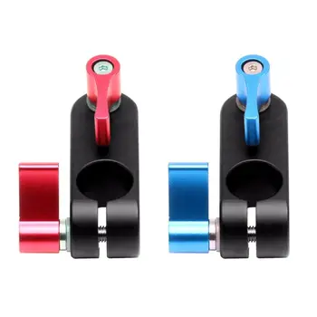 

90 Degree Right Angle Rod Rig Clamp Adapter for 5D2 5D3 A7sGH4 DSLR Camera Photography System Photo Handgrip Monitor