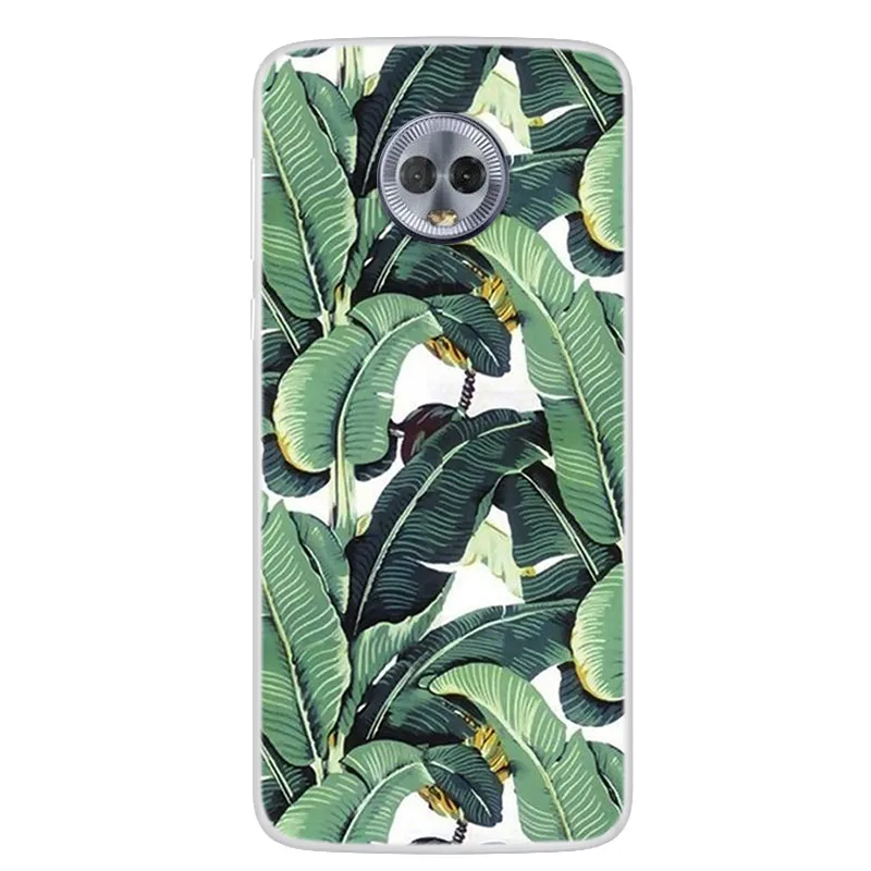 68 Чехол для Moto G6 Plus, мягкий силиконовый чехол из ТПУ с принтом, задняя крышка для Motorola Moto G6 Play, чехол для телефона G 6 Play, чехол для Moto G6, чехлы - Цвет: 68