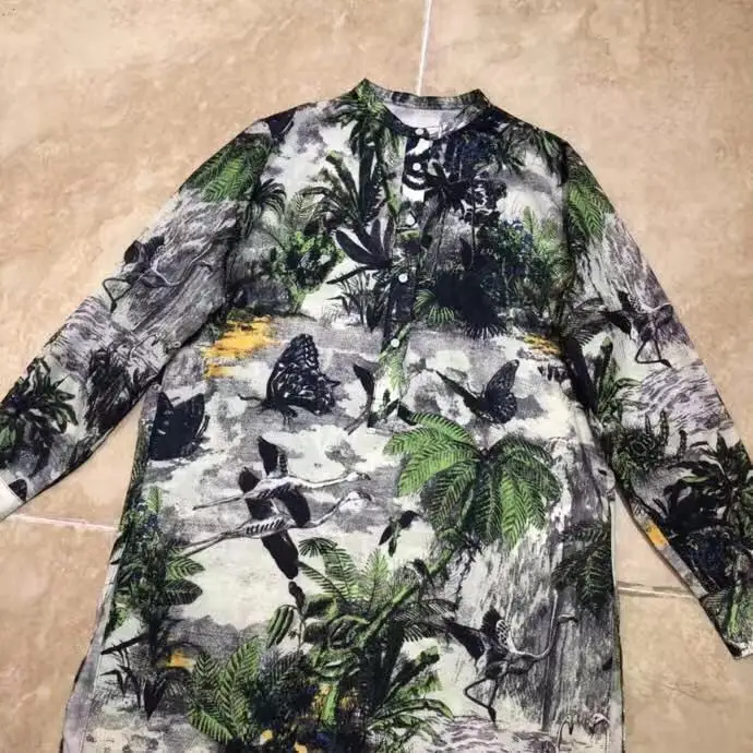AH10489, модные женские блузки и рубашки,, Подиумные, Роскошные, известный бренд, Европейский дизайн, вечерние, стильная женская одежда