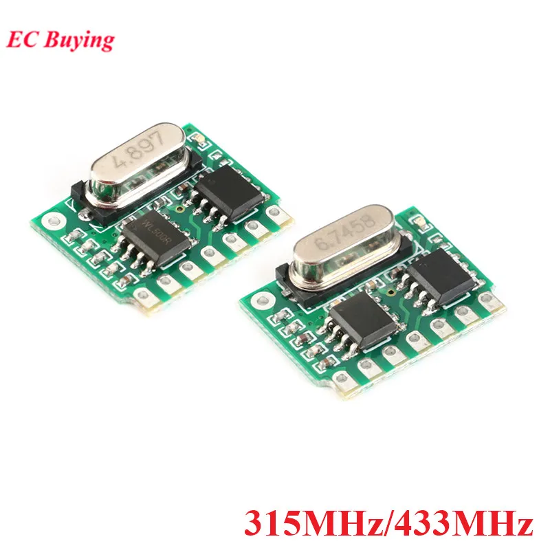 Фото 315 МГц 433 МГц приемный модуль Беспроводная плата PT2272 DIY Electronic ASK OOK PT2262 EV1527 SC5211 HS2240 №1