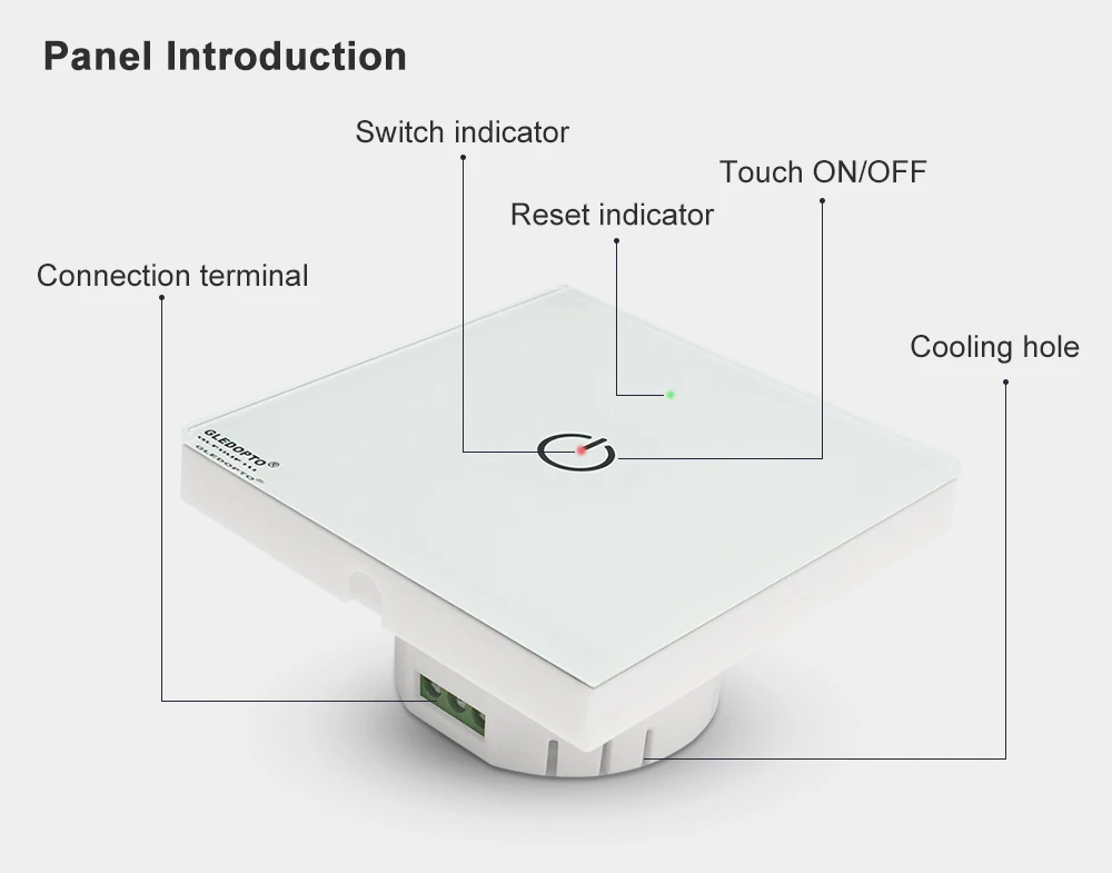 ZigBee 3,0 переключатель умный свет управление zigbee беспроводной настенный пульт дистанционного управления Умный дом светодиодный AC100-240V работать с amazon echo plus шлюз