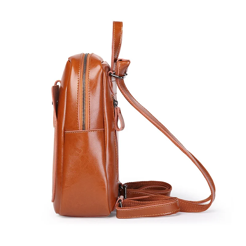 DIENQI женский рюкзак из натуральной кожи, женские рюкзаки, роскошная школьная сумка для девочек, многофункциональная лакированная кожаная сумка