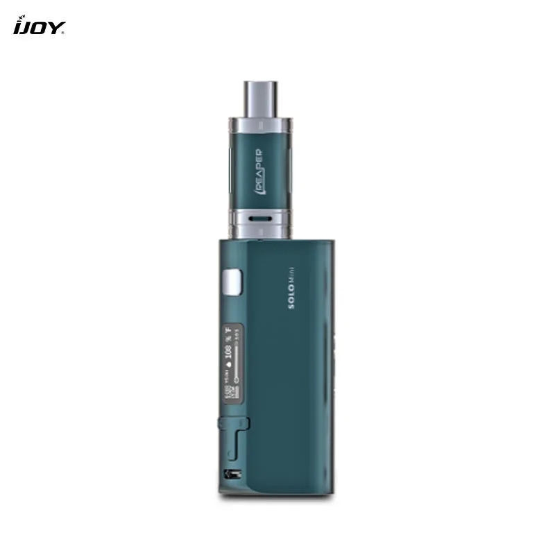 IJOY Solo мини 80 Вт набор электронных сигарет один 18650 Батарейный блок мод испаритель с 0.05ohm Ijoy жнец Танк Vape
