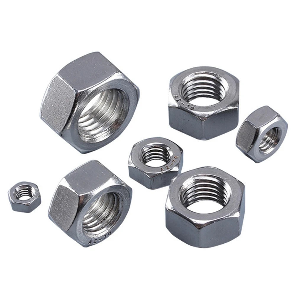 1080 шт./кор. M2 M3 M4 Nut and Bolt комплект 304 Нержавеющая сталь болты с шестигранной головкой крепежный винт болт и гайка шайба комплект классификации оборудования