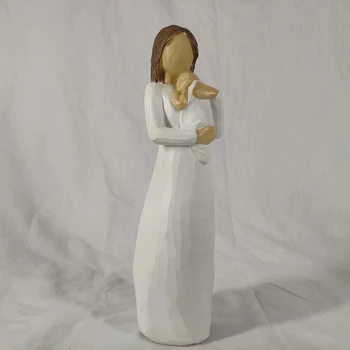 

European-style Character Home Furnishings Creative Resin Crafts A Couple Of Three Married Holiday Gifts