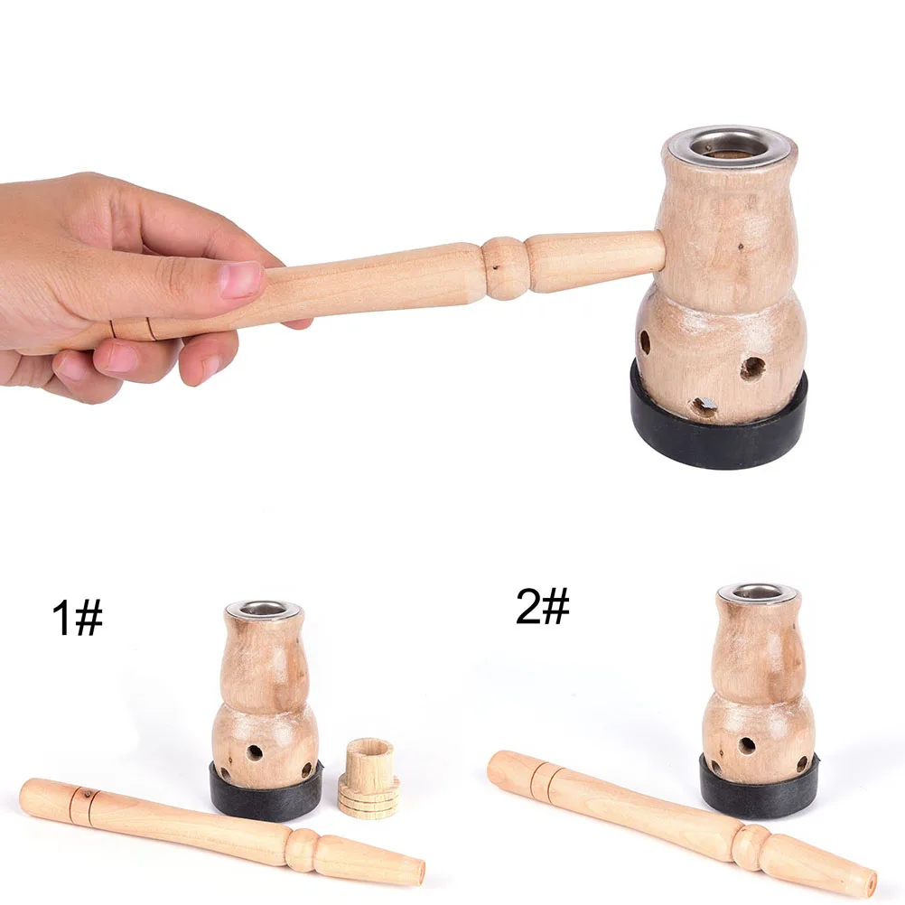 Hot Sale Wormwood Set Massage Acupuncture Device Mugwort Moxa Artemisia Wooden Gourd Moxibustion Moxa Box Moxa Burner Roll