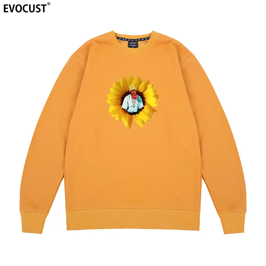 orange dolan twins hoodie