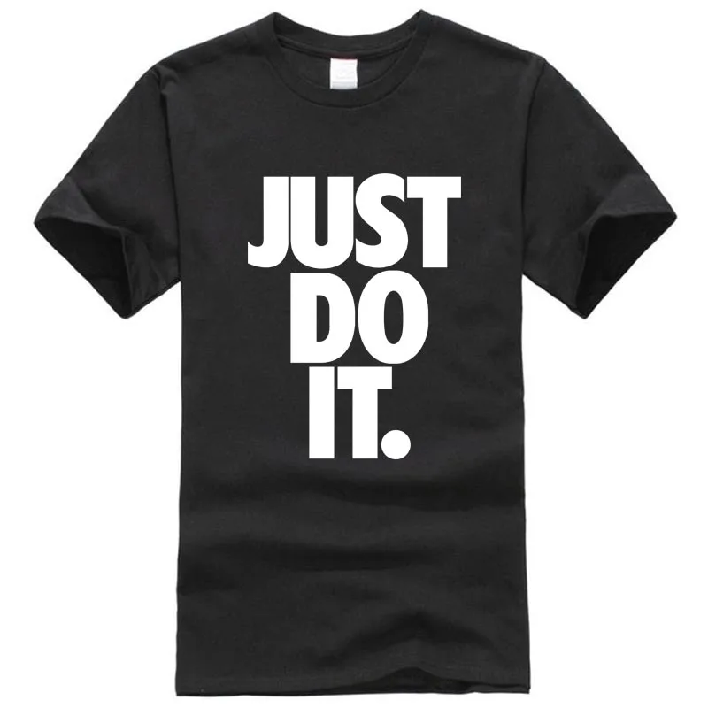 

Men JUST DO IT casual monogram T-shirt printed short sleeve T-shirt