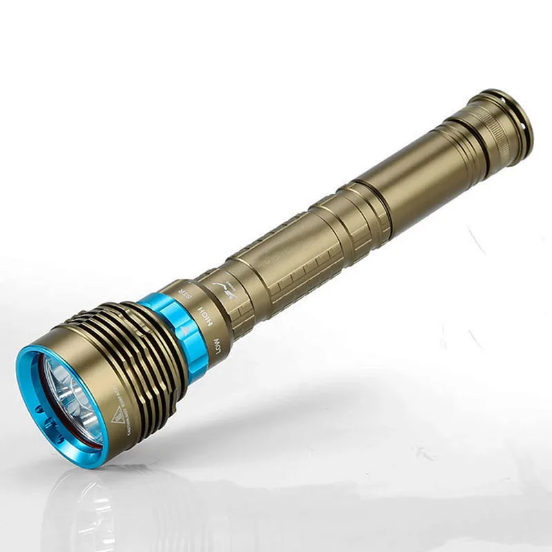 Banggood XML T6 вспышка для подводного погружения и светильник 7x CREE светодиодный