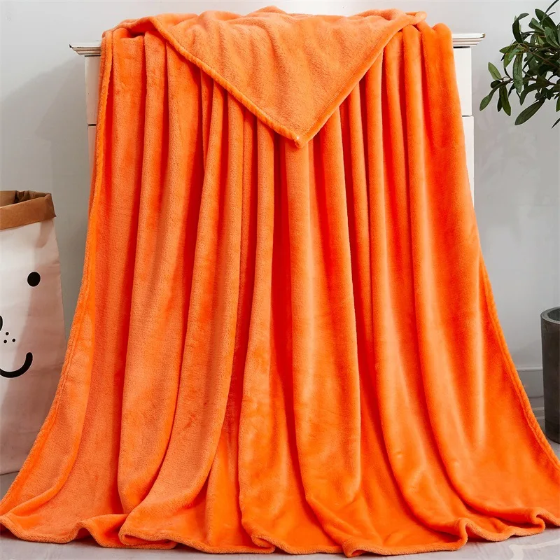 NEW 8sizes Coral Fleece warm blanket Winter Sheet Bedspread throw sofa blanket Mechanical Wash Flannel Blankets wholesale-2