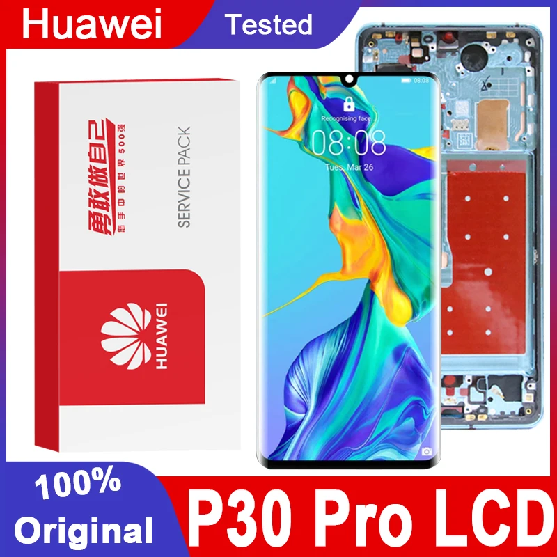 100% Оригинальный дисплей 6 47 дюйма сменный ЖК-дисплей для Huawei P30 Pro сенсорный экран