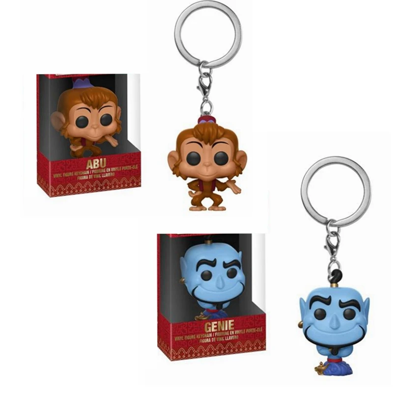FUNKO С оригинальной коробкой брелоки Aladdin Abu Genie игрушки экшн-фигурки | Игрушки и