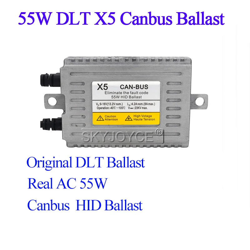  SKYJOYCE Original DLT X3 X5 HID Canbus Xenon Ballast 12V 35W 55W Error Free HID Slim Digital Ballast Reactor Car Accessories (2)