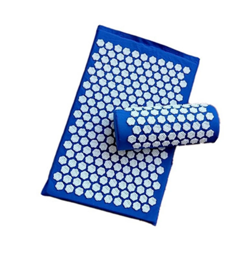 Massager Cushion Acupuncture Sets Relieve Stress Back Pain Acupressure MatPillow Massage Mat Rose Spike Massage and Relaxation (16)