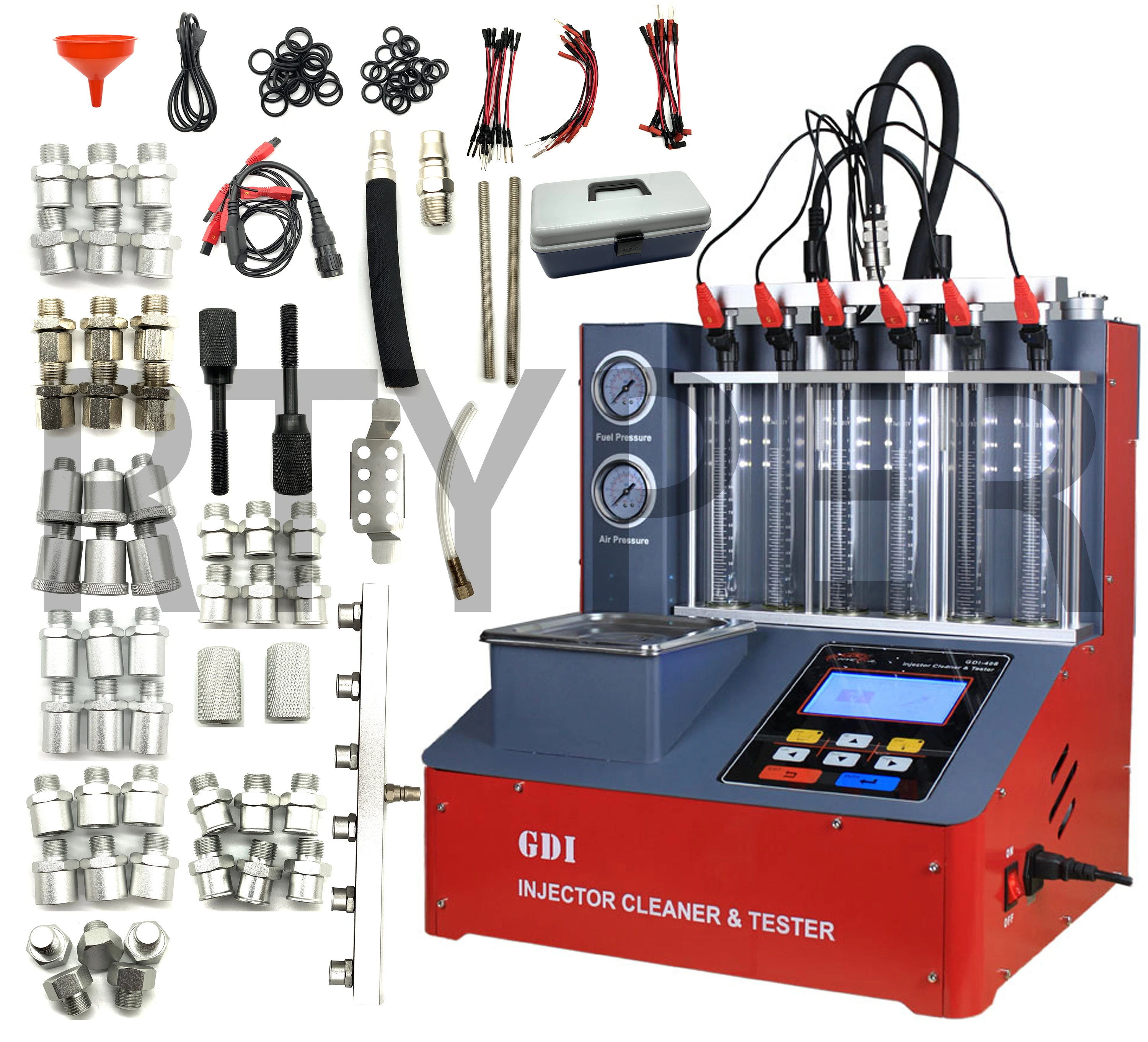 GDI Fuel Injector Tester 220V/110V Cleaning Machine Test Bench